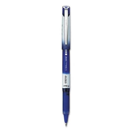 Pilot Pilot 35471 VBall Grip Roller Ball Stick Liquid Pen  Blue Ink  Extra Fine 35471